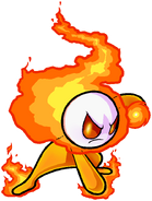 Promotional artwork of Stardrop's Sun Fire skin.