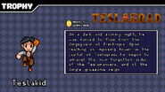 Teslakid's trophy page, as seen in Indie Pogo