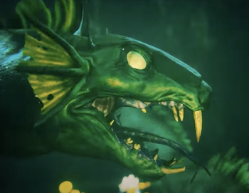 Finley the Sea Serpent Indigo - 350