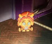 The Lloyd Plush in its in-game location.