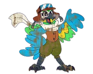 Mollie's character cutout