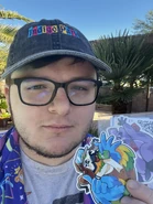 Ditto, but seen with Indigo Park stickers and a hat with the old logo.