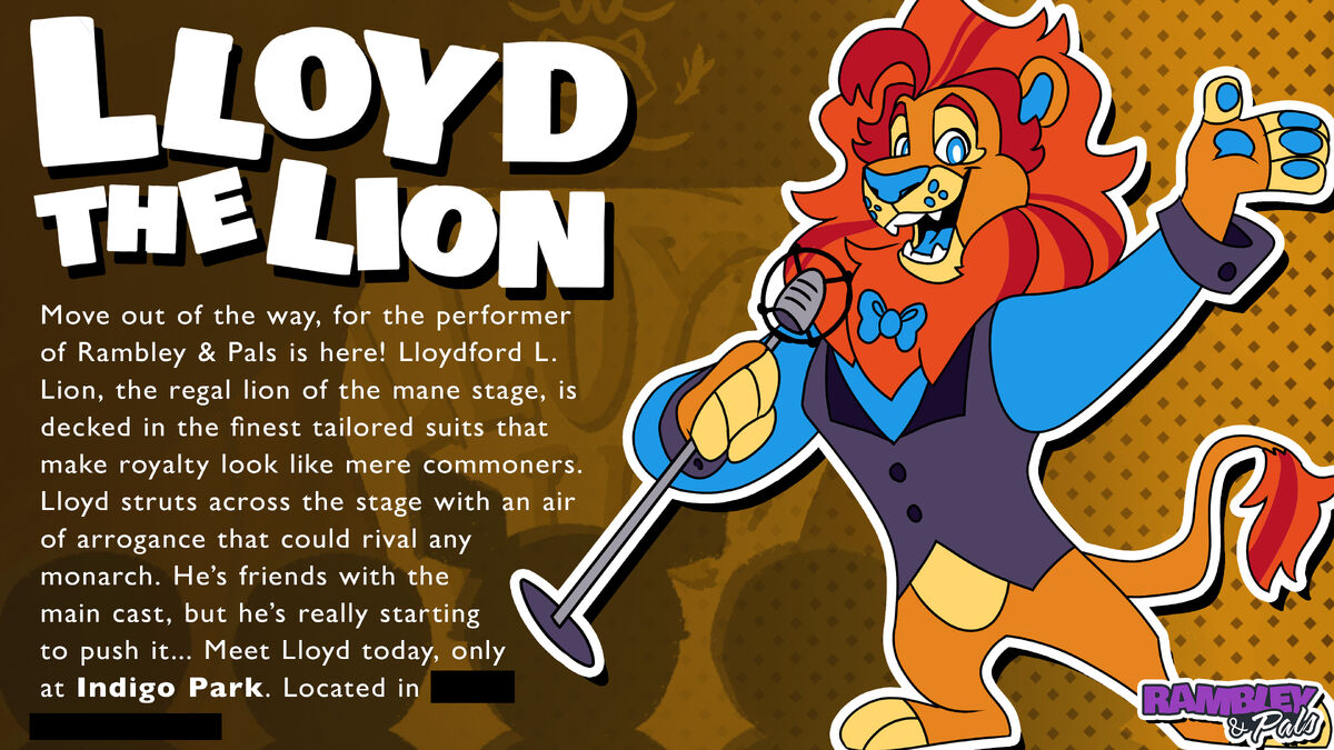 Lloyd The Lion/Gallery Indigo Park Wiki Fandom Lloyd The Lion/Gallery Indigo Park Wiki Fandom
