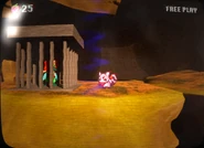 The secret area in Rambley Rush.