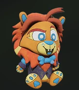 The Lloyd plush as seen in the information kiosk.