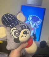 UniqueGeese holding the Rambley plush[3]