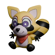 The Gold Rambley Plush collectable.