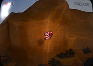 Rambley falling from a high height.