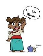 Baby ajna and roti.jpg (59 KB) Baby Ajna and Roti by Kinucakes