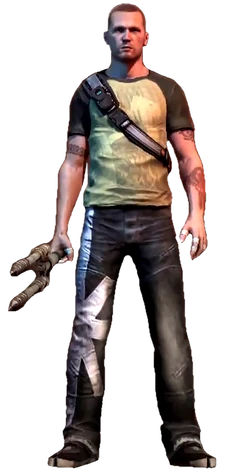 Cole MacGrath neutral durante inFamous 2.