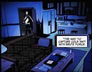 Zeke's apartment as seen in the DC comics