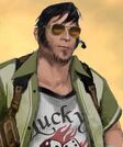 Concept art for Zeke in InFamous 2.