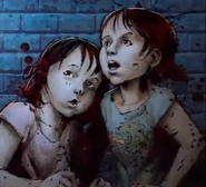 Trish and Kessler's children.