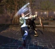 On way to a hostage.