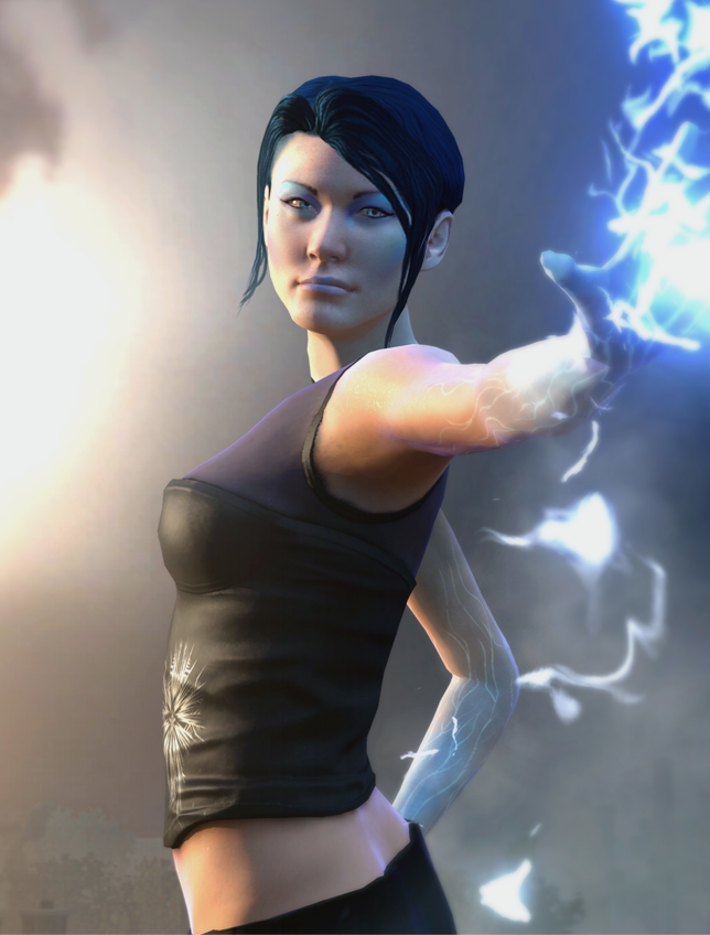 infamous 2 characters