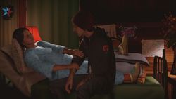 Wounded Betty praises Delsin for his actions