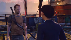 Kuo scolds Cole for his actions in inFamous 2