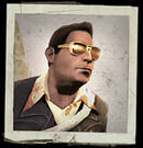 Zeke's portrait for his Uncharted 2: Among Thieves multiplayer character.