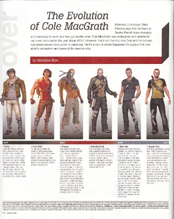 La evolución de Cole MacGrath.