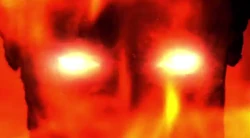 Cole convertido en la Bestia al final del final malo de inFamous 2.