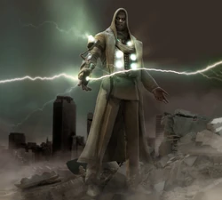 Kessler showing his control over electricity