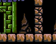 Cracked blocks that can only be broken with Precision Strike