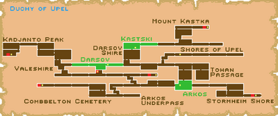 Evil Dead: A Fistful of Boomstick Dearborn Outskirts Map Map for