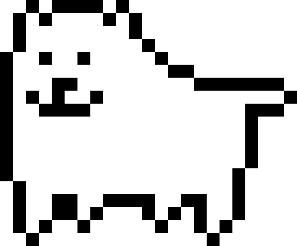 Undertale annoying sale dog plush