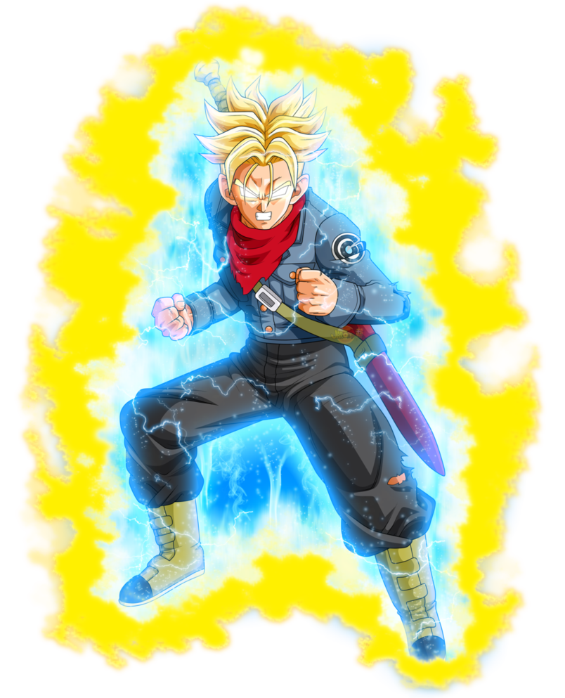 Criando Trunks na forma de Lendário Super Saiyajin