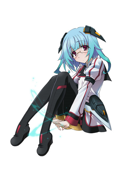 The cosplay of the uniform of Charlotte in Infinite Stratos