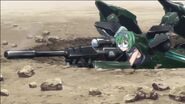 Maya demonstrating her sharpshooting skills