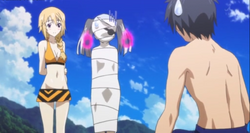 Infinite Stratos ep 9: Beach/Siscon/loli