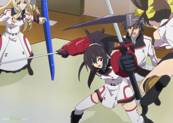 IS: Infinite Stratos 2 - Cecilia Alcott - Charlotte Dunois - Huang