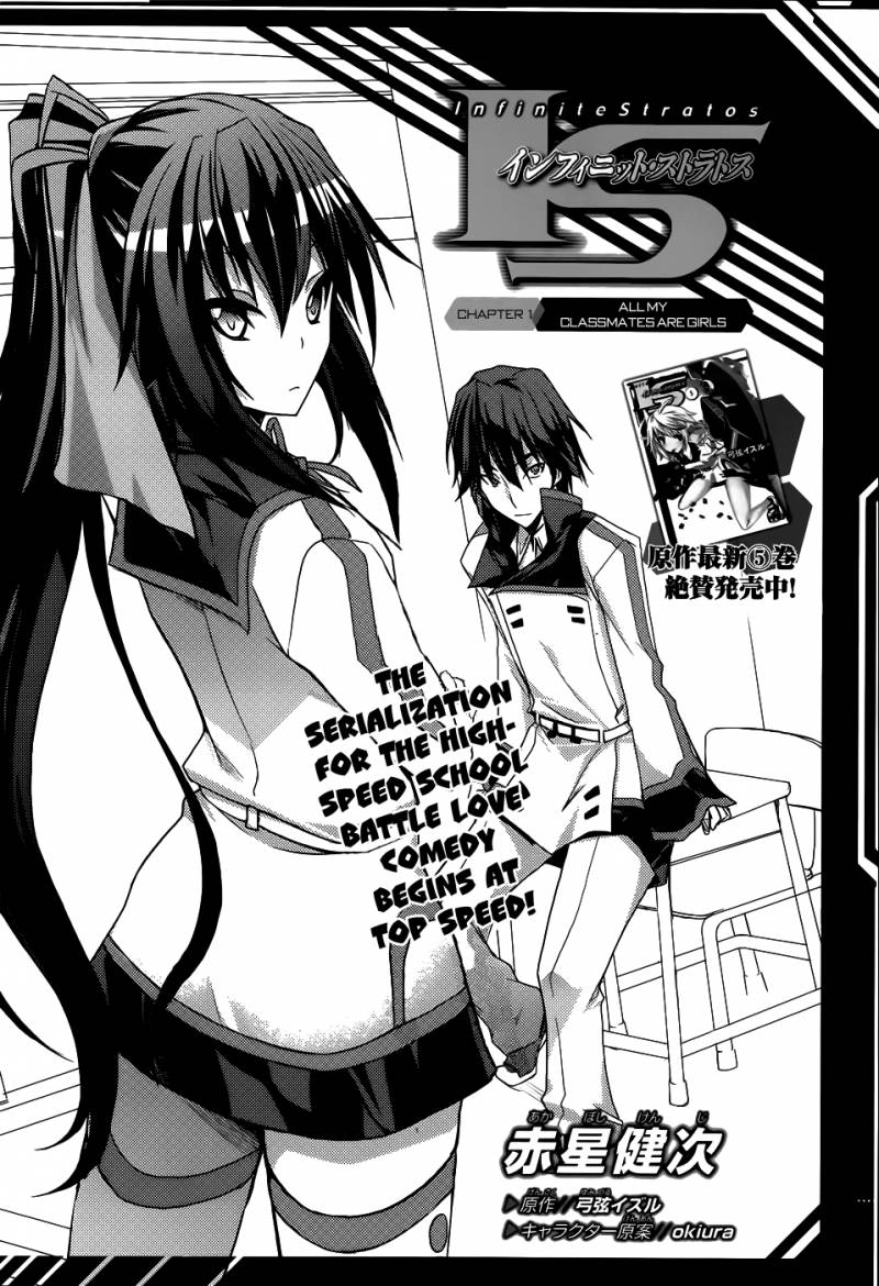 IS: Infinite Stratos  Manga 