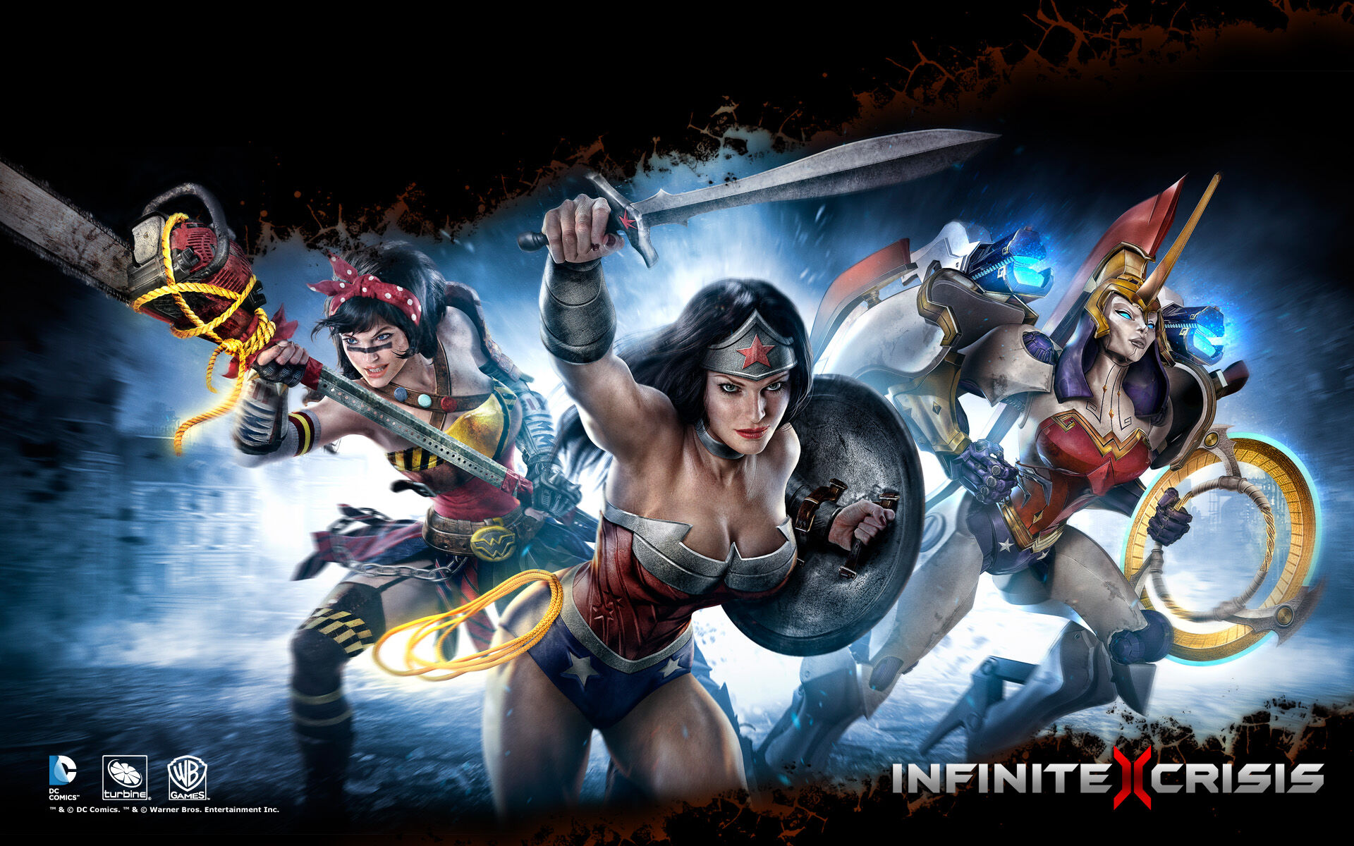 Mi concept for Wonder woman in the next game (Third is a mk inspired skin).  I hope you like it! : r/INJUSTICE