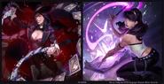 Default and New 52 Splash Arts