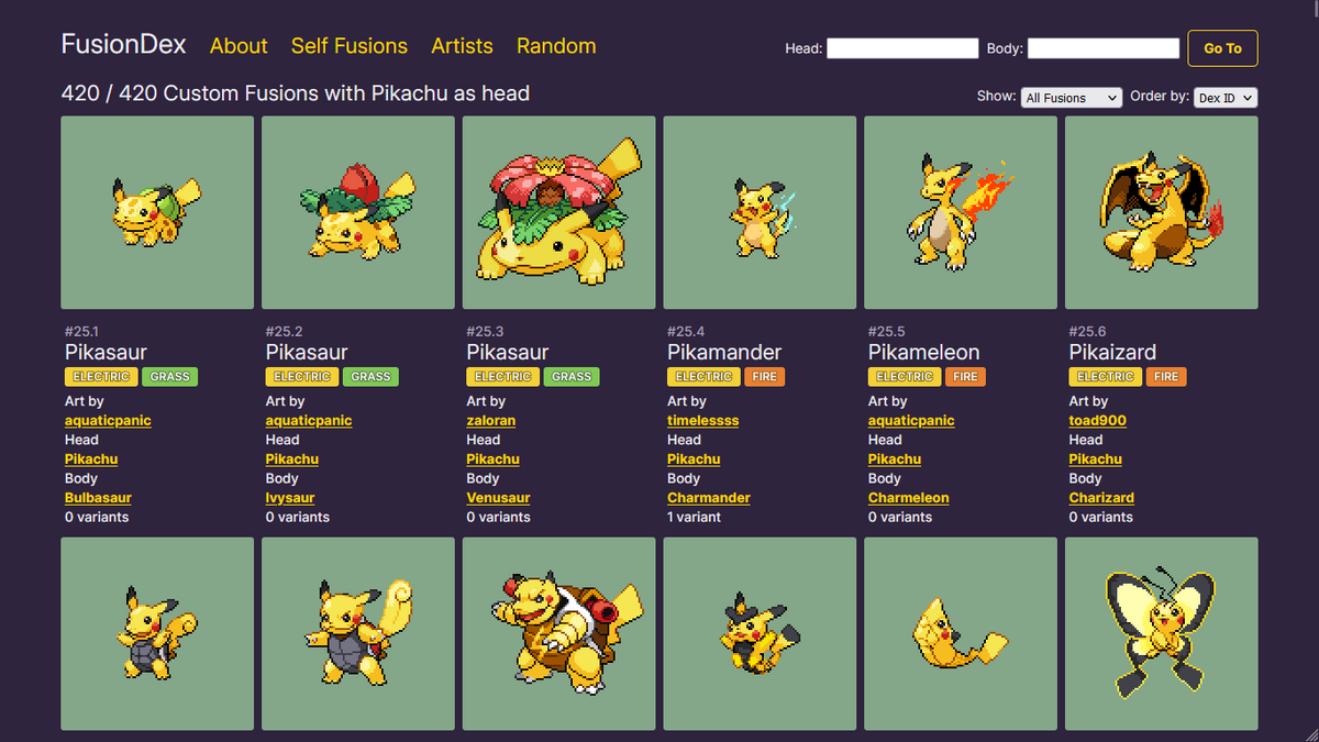 Pokemon Infinite Fusion Randomizer 