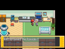 Pokédex PalletTown