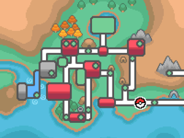 New Bark Town Map
