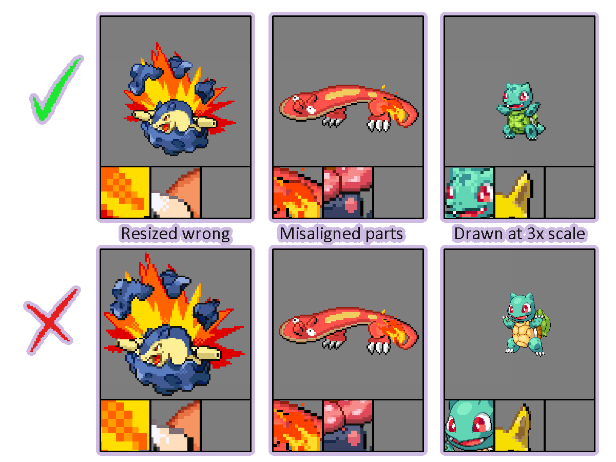 pokemon fire red sprite - Google Search