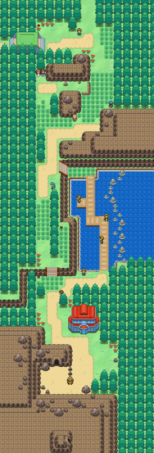 Pokémon HeartGold and SoulSilver/Route 32 — StrategyWiki