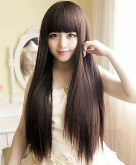 Free-Shipping-Sexy-Extra-Long-Wig-Girl-Straight-OL-Full-Wigs-Lady-Woman-Hair-Natural-Fake