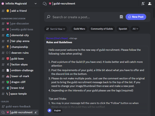 Find a Guild | Infinite Magicraid Official Wiki | Fandom