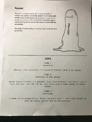 Randall character sheet