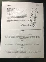 The Cat character sheet