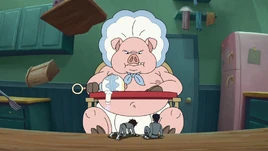 The Pig Baby Car