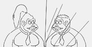 Book One Tulip and Lake as Donkey Kong characters by Ridge Hirano