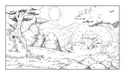 Corginia background sketch 6