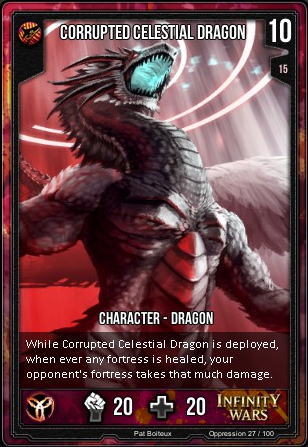 Corrupted Celestial Dragon Infinity Wars Wiki Fandom