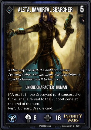 Aleta, Immortal Sufferer - Official Infinity Wars Wiki